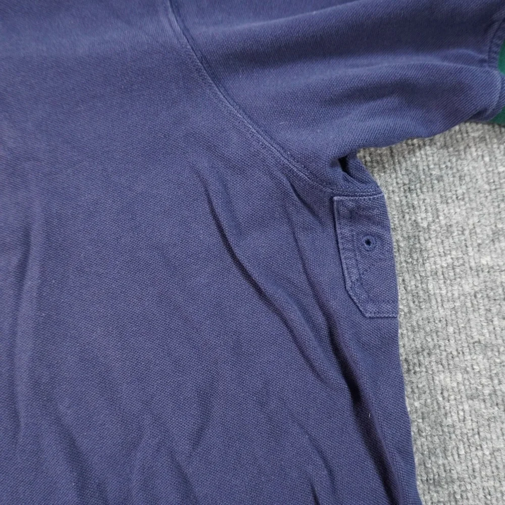 Polo Ralph Lauren Polo Shirt Mens 3XB Navy Blue Green Big Pony Short Sleeve